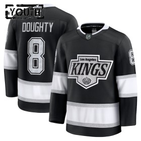 Børn NHL Los Angeles Kings Trøje 2024-25 Fanatics Premium Drew Doughty Sort Hjemme